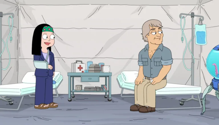 Момент из 11 серии 21 сезона