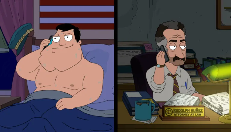 Момент из 15 серии 21 сезона