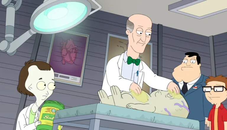 Момент из 19 серии 21 сезона