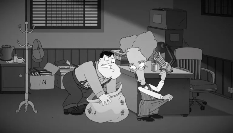 Момент из 22 серии 21 сезона